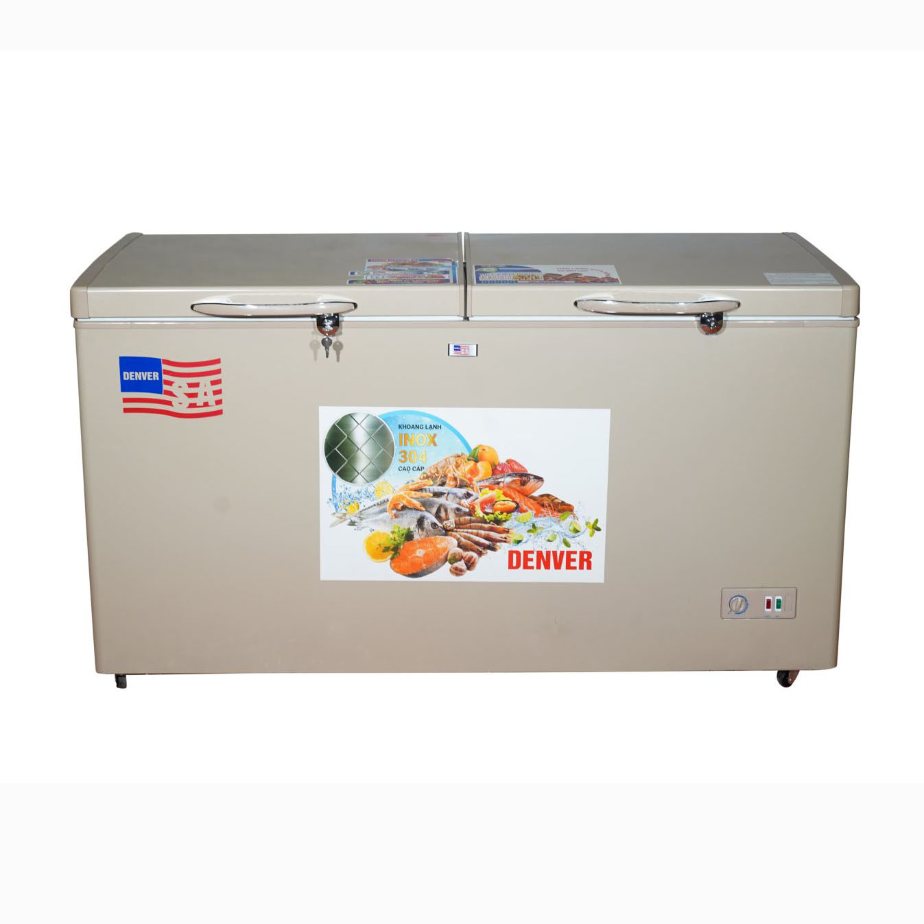 Tủ bảo quản Denver AS 950MDI inverter, 1 ngăn 2 cánh