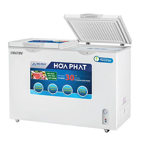 Tủ bảo quản Inverter Hòa Phát 245 lít HCFI-606S2Đ2 - 2 ngăn đông, mát