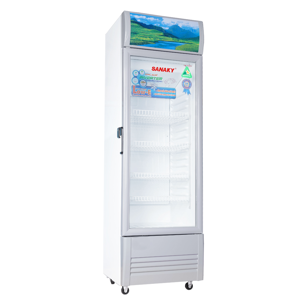 Tủ mát Sanaky inverter 308 lít VH-308K3L 1 cánh, dàn nhôm