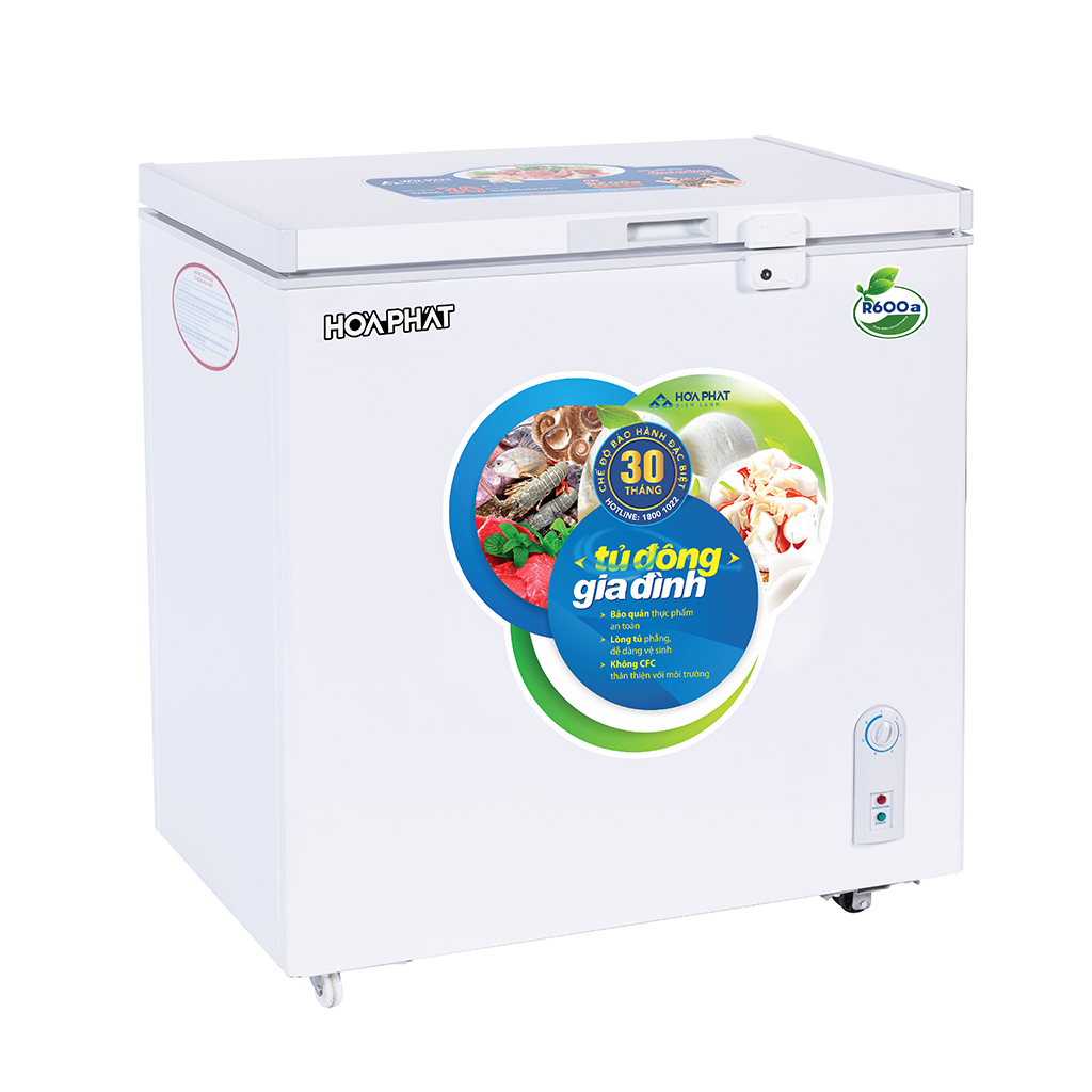 Tủ đông Hòa Phát 162L HCF-336S1N1 - 1 ngăn đông