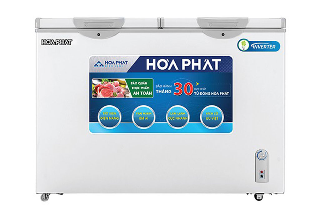 Tủ đông Hòa Phát 205L HCFI-506S2Đ2 -  2 ngăn