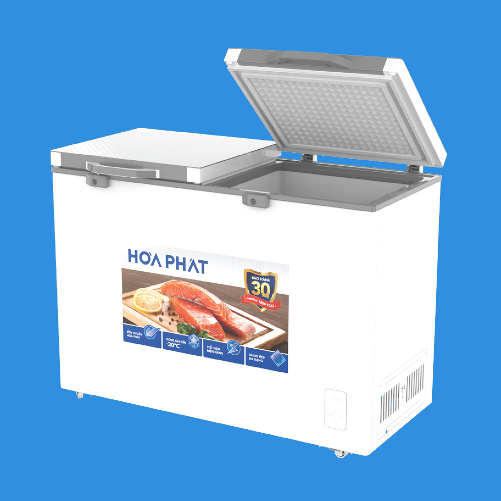 Tủ đông 2 ngăn đông mát Hòa Phát 245L HPF- BD6245.T1