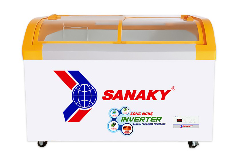 Tủ đông kính cong Sanaky inverter 280 lít VH-3899K3B