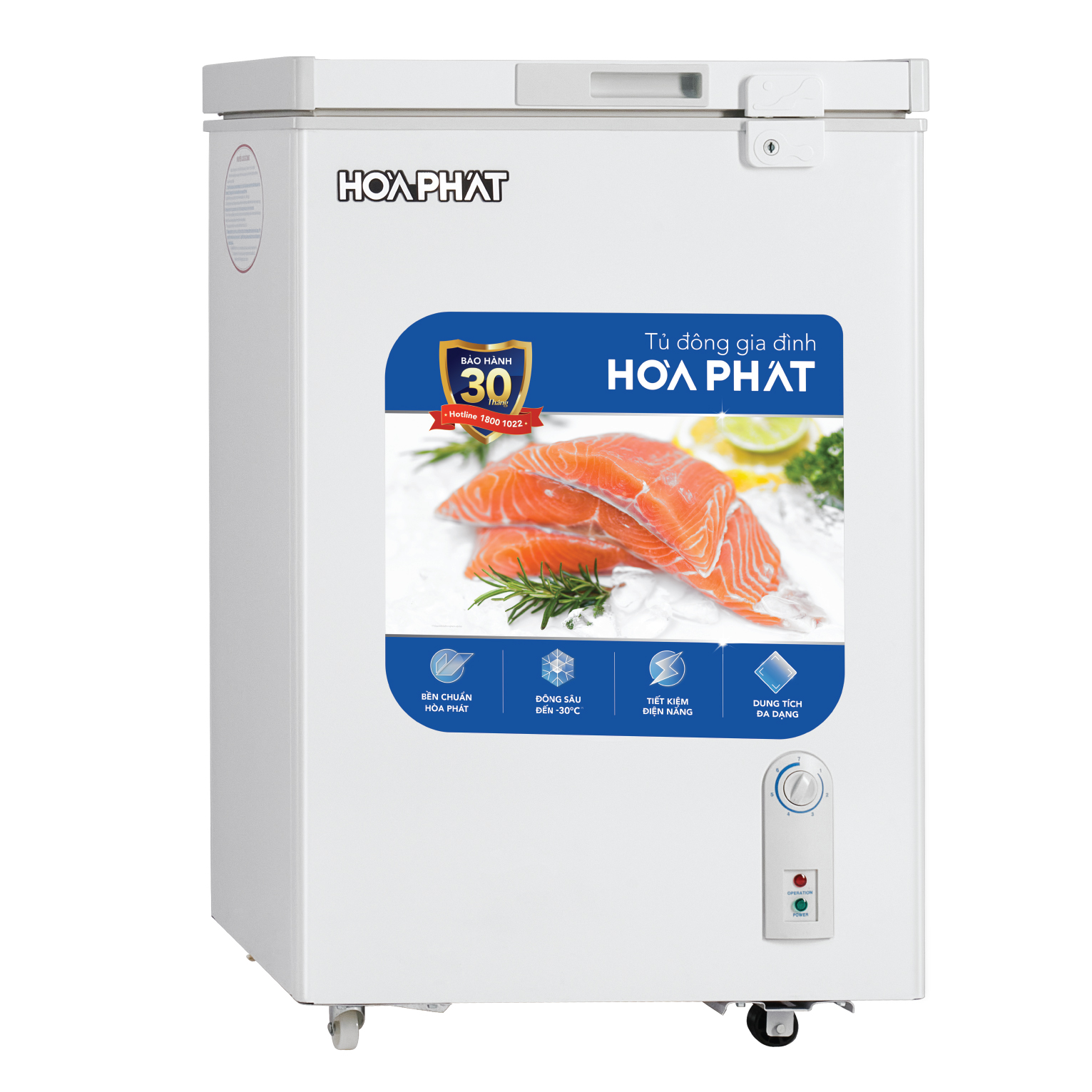 Tủ bảo quản 1 ngăn 107L Hòa Phát HPF- AN6107