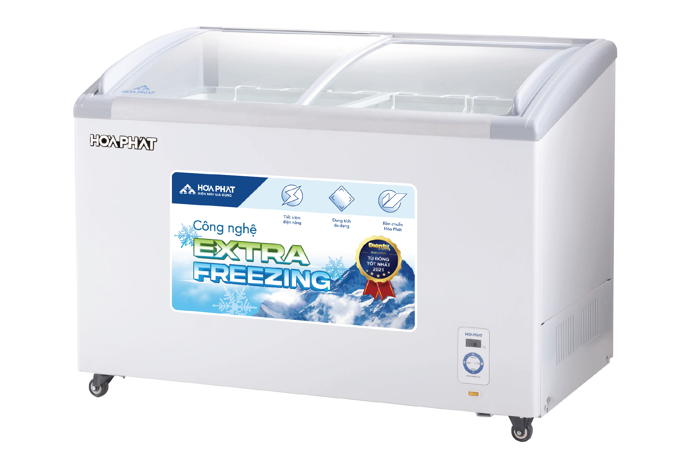 Tủ bảo quản kính cong Hòa Phát 357 lít HPF- AD6357.C1