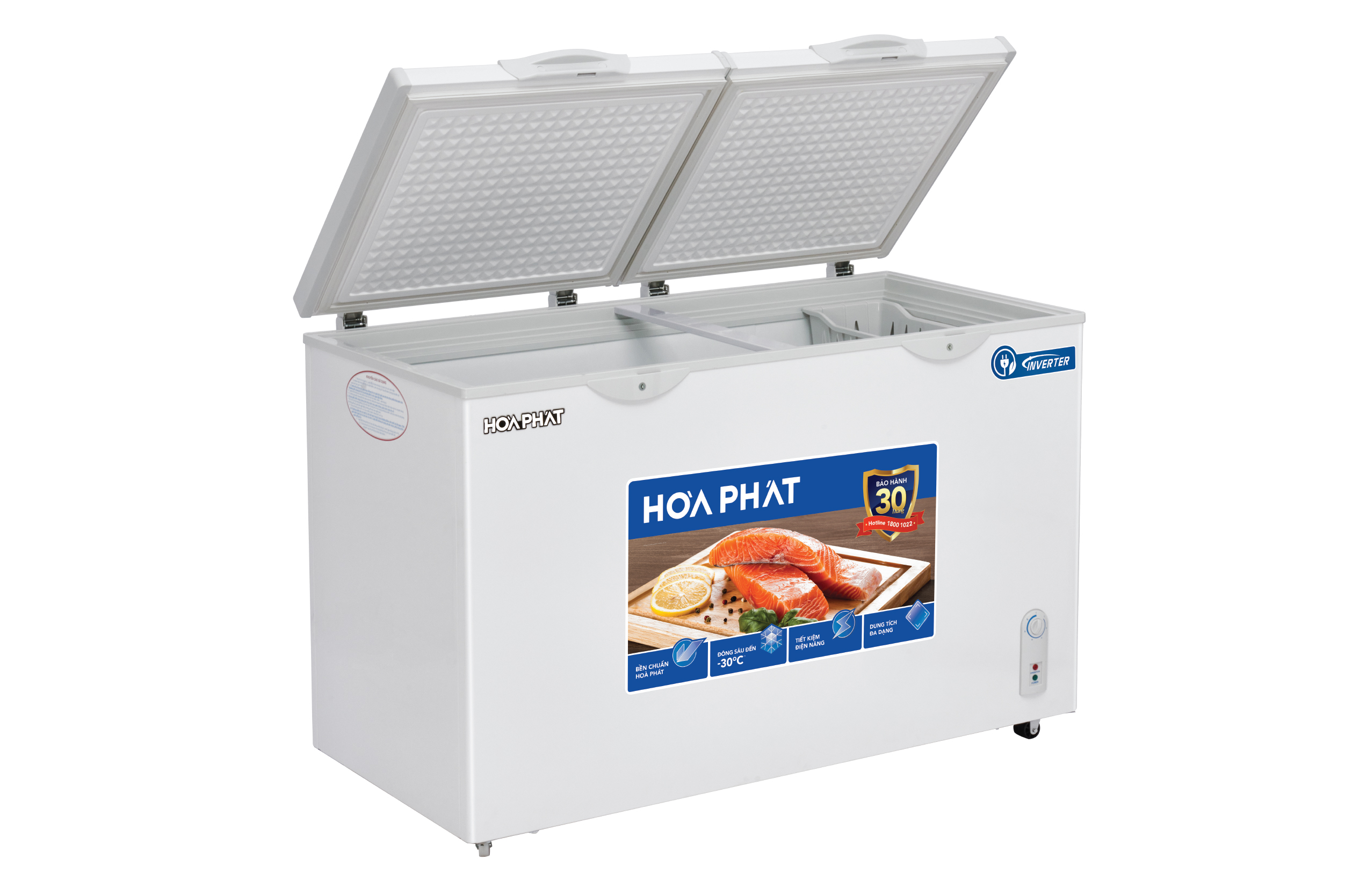 Tủ bảo quản 1 ngăn Hòa Phát Inverter 352L HPF- AD8352