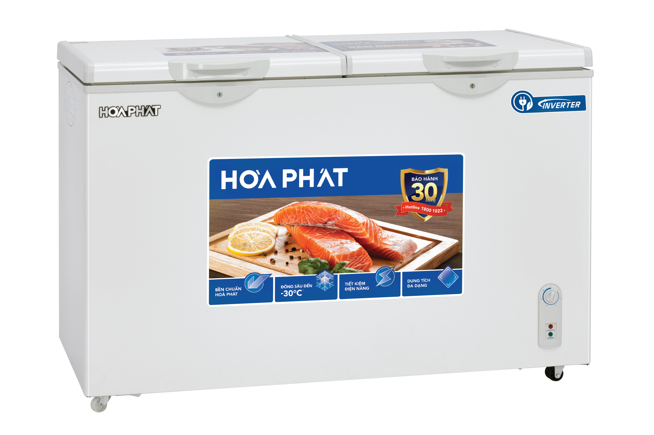 Tủ bảo quản 1 ngăn Hòa Phát Inverter 352L HPF- AD8352