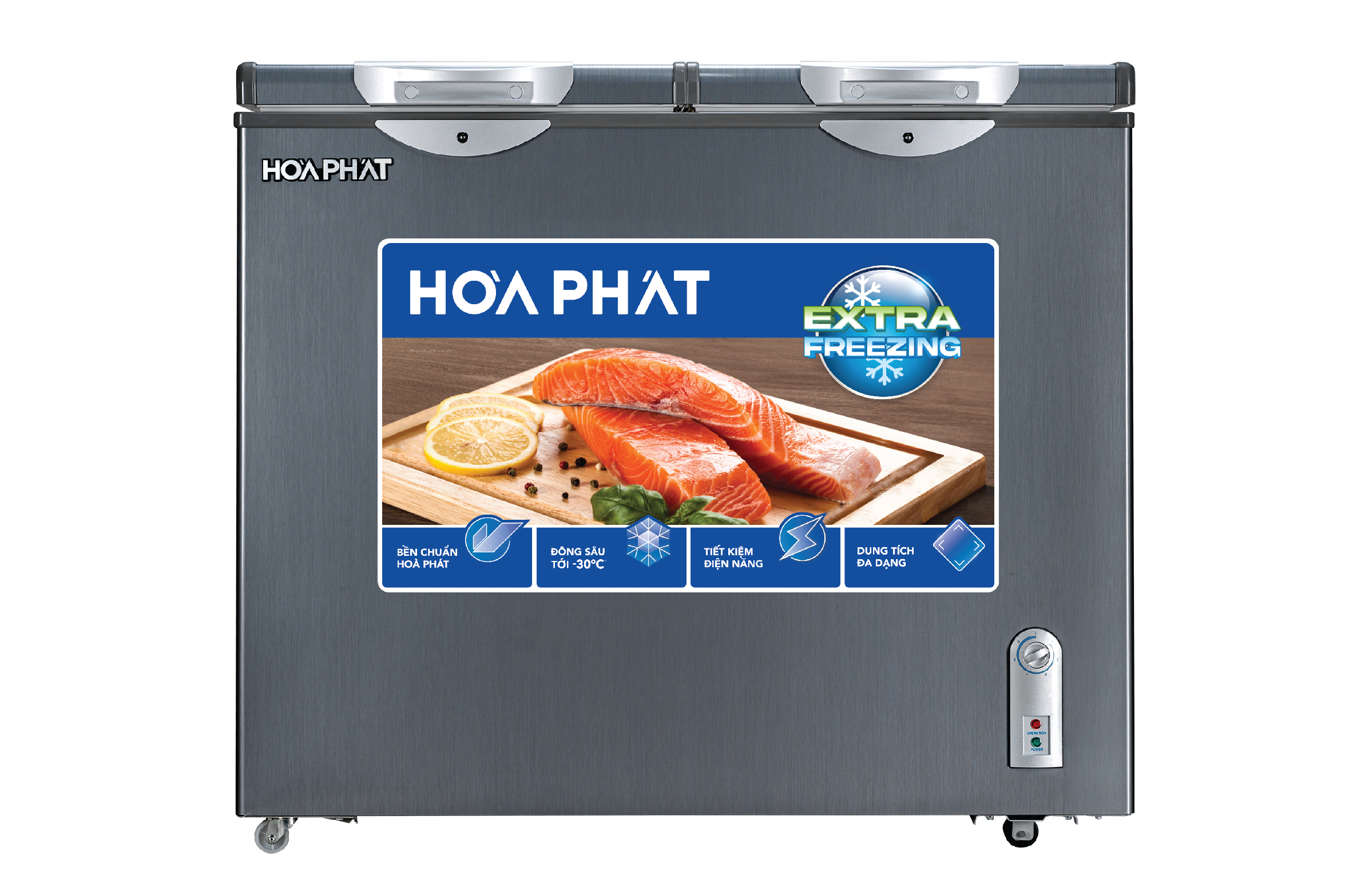 Tủ bảo quản 2 ngăn Hòa Phát 205 lít HPF- BD6205