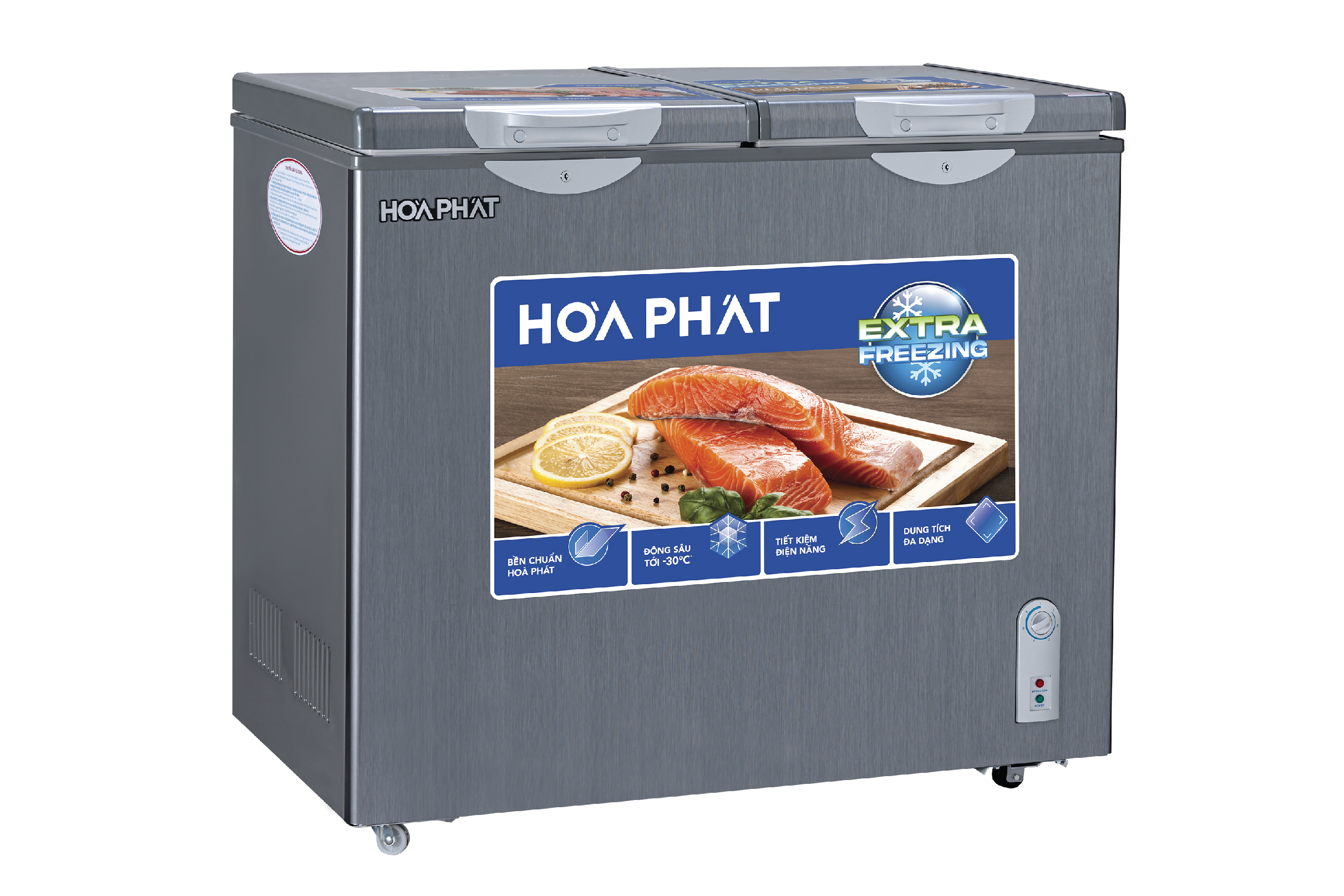 Tủ bảo quản 2 ngăn Hòa Phát 205 lít HPF- BD6205