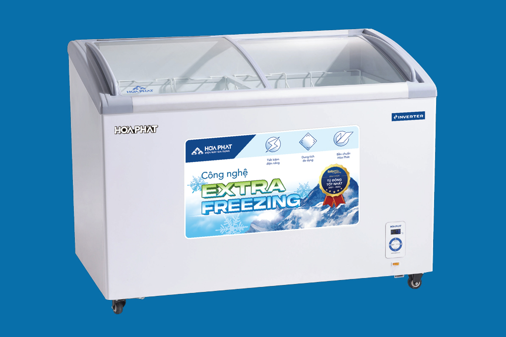 Tủ bảo quản Hòa Phát Inverter kính cong 280 lít HPF-AD8280.C1