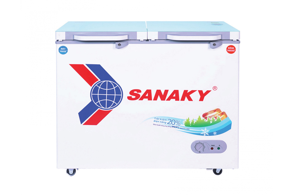 Tủ bảo quản 2 ngăn Sanaky 280L VH-2899W2KD