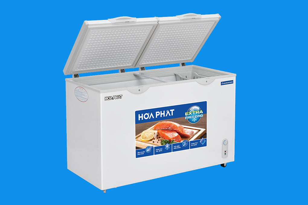 Tủ bảo quản 2 ngăn đông/mát Hòa Phát inverter 271 lít HPF- BD8271