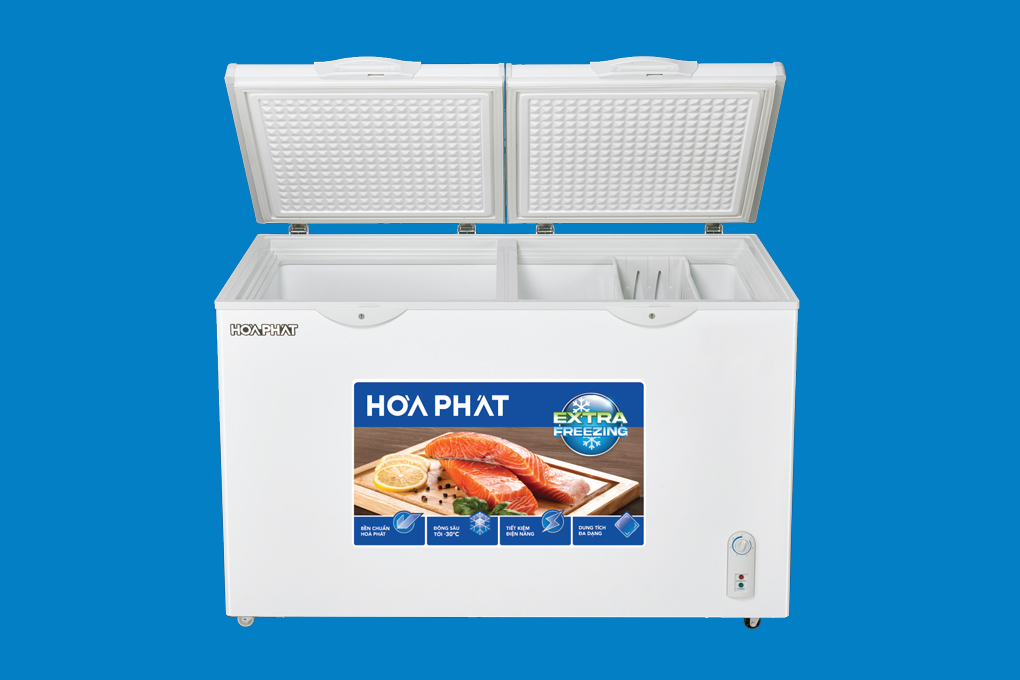 Tủ bảo quản Hòa Phát 295 lít HPF BD6295, 2 ngăn, 2 cánh