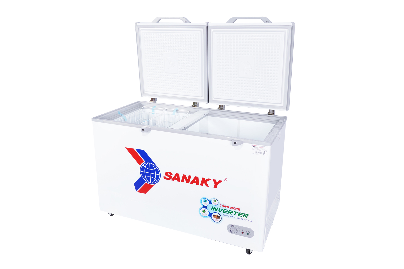 Tủ bảo quản Sanaky 500 lít VH-5699HY3, Inverter, 1 ngăn