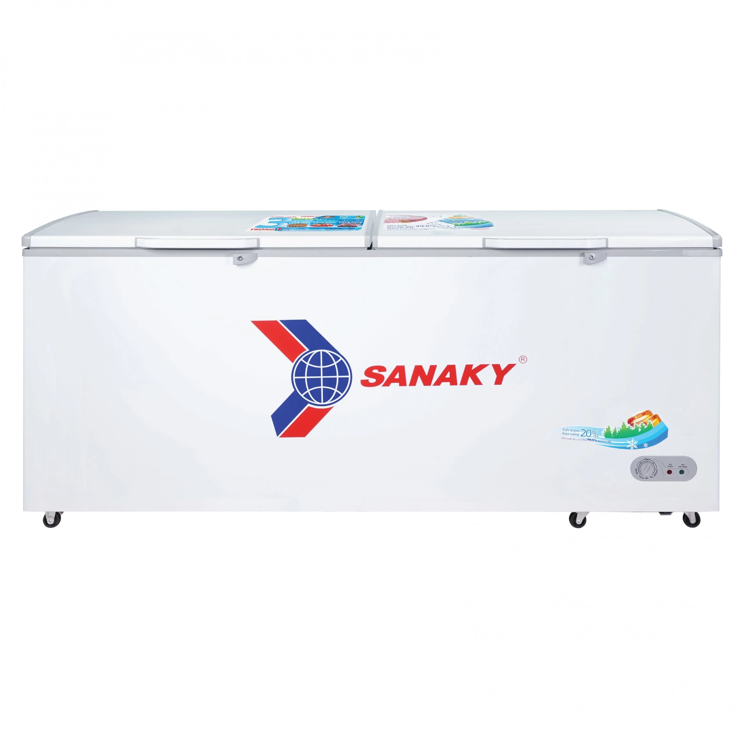 Tủ bảo quản Sanaky 860 lít VH-8699HY, 1 ngăn, 2 cánh