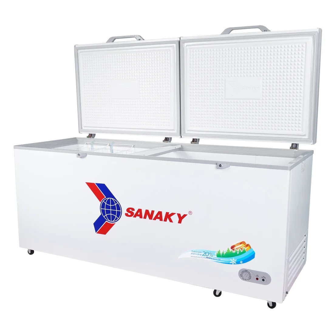 Tủ bảo quản Sanaky 860 lít VH-8699HY, 1 ngăn, 2 cánh