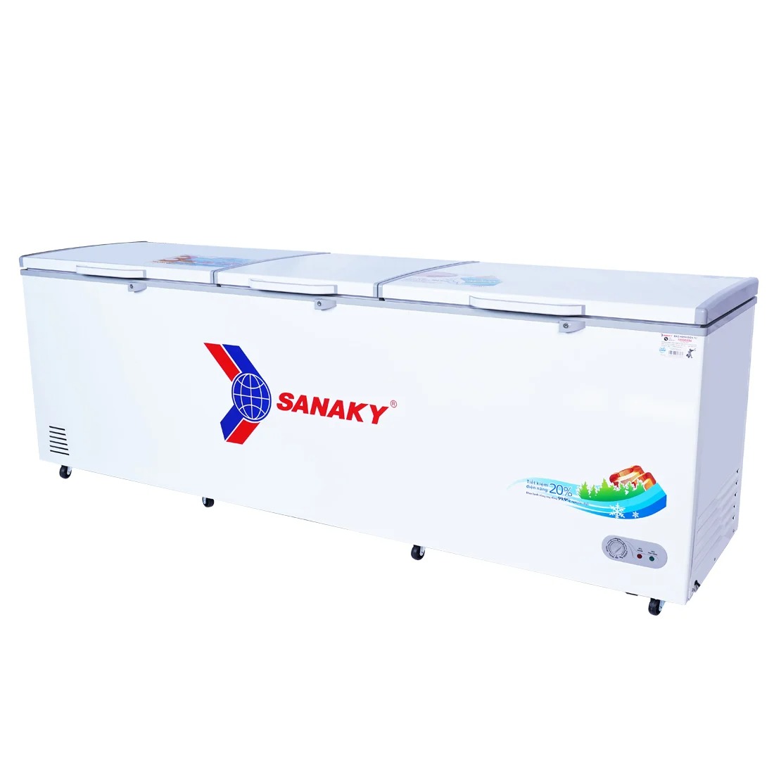 Tủ bảo quản Sanaky 1100 lít VH-1199HY, 1 ngăn 3 cánh