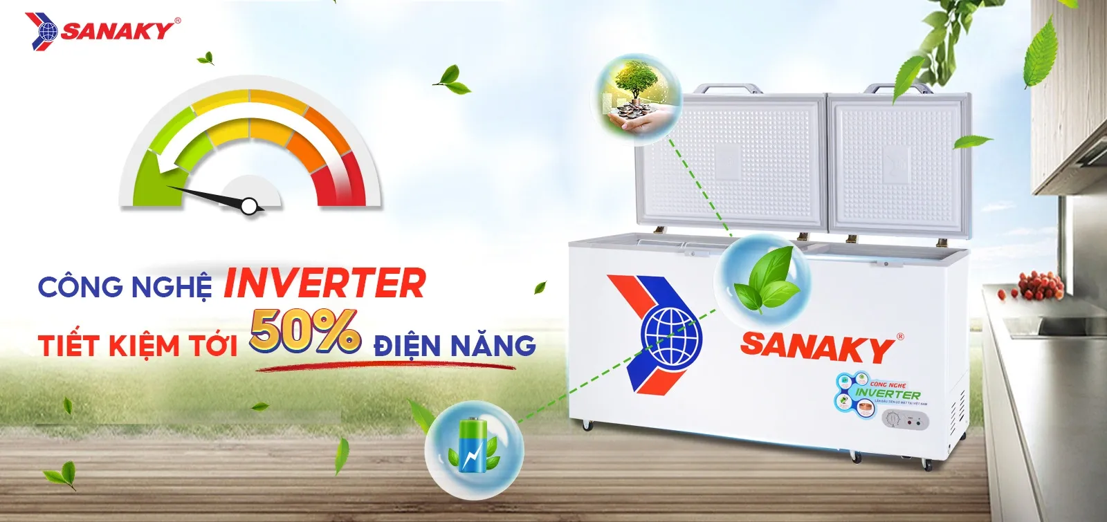 Công nghệ Smart Inverter tiết kiệm điện năng