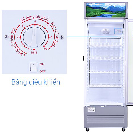 Tủ mát Sanaky Inverter 290 lít VH358K3L