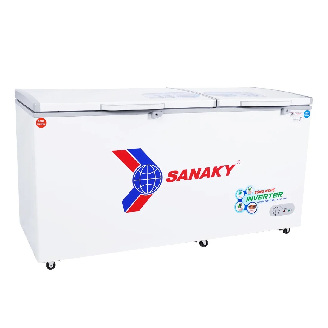 Tủ bảo quản 2 ngăn Sanaky 660L VH-6699W3, Inverter