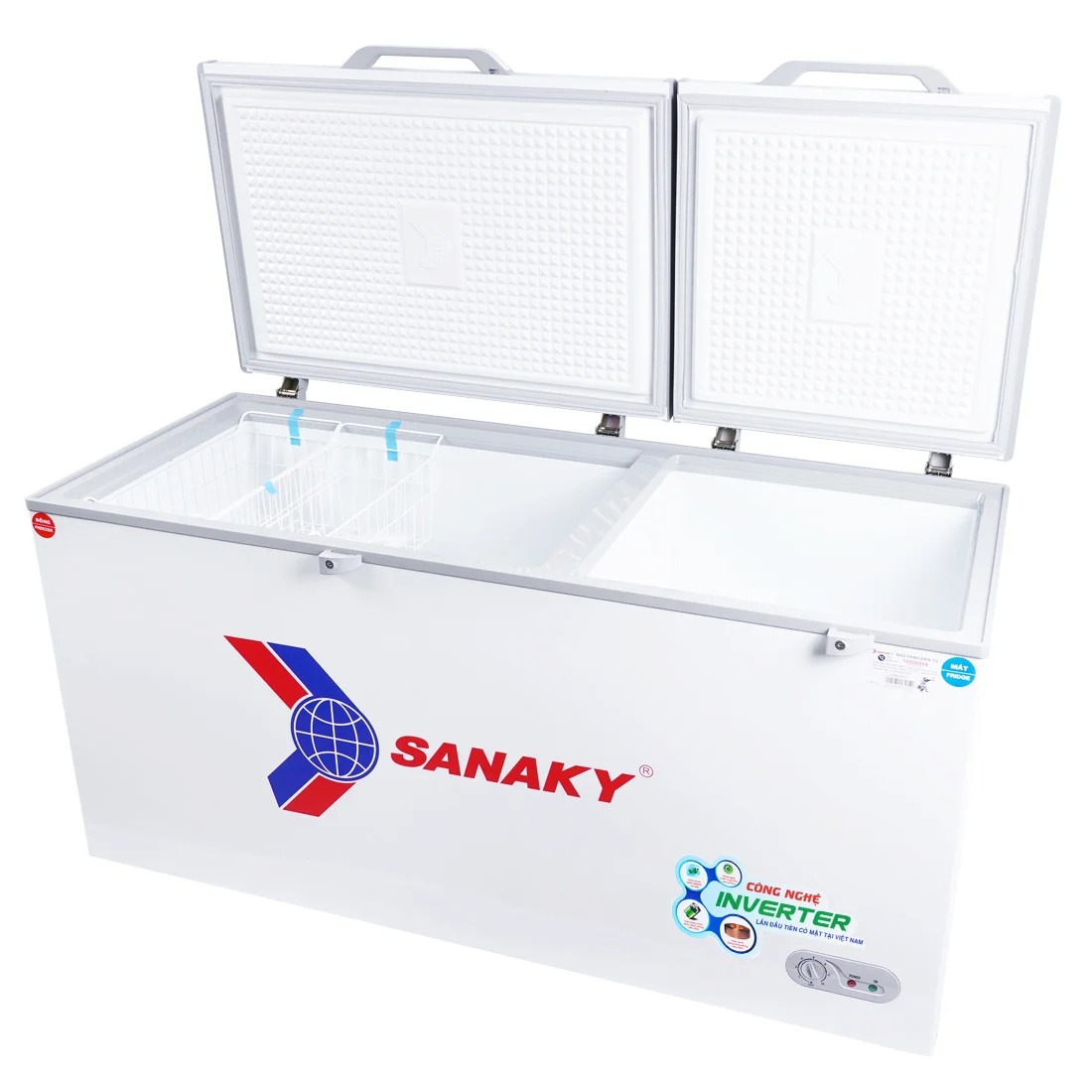 Tủ bảo quản 2 ngăn Sanaky 660L VH-6699W3, Inverter
