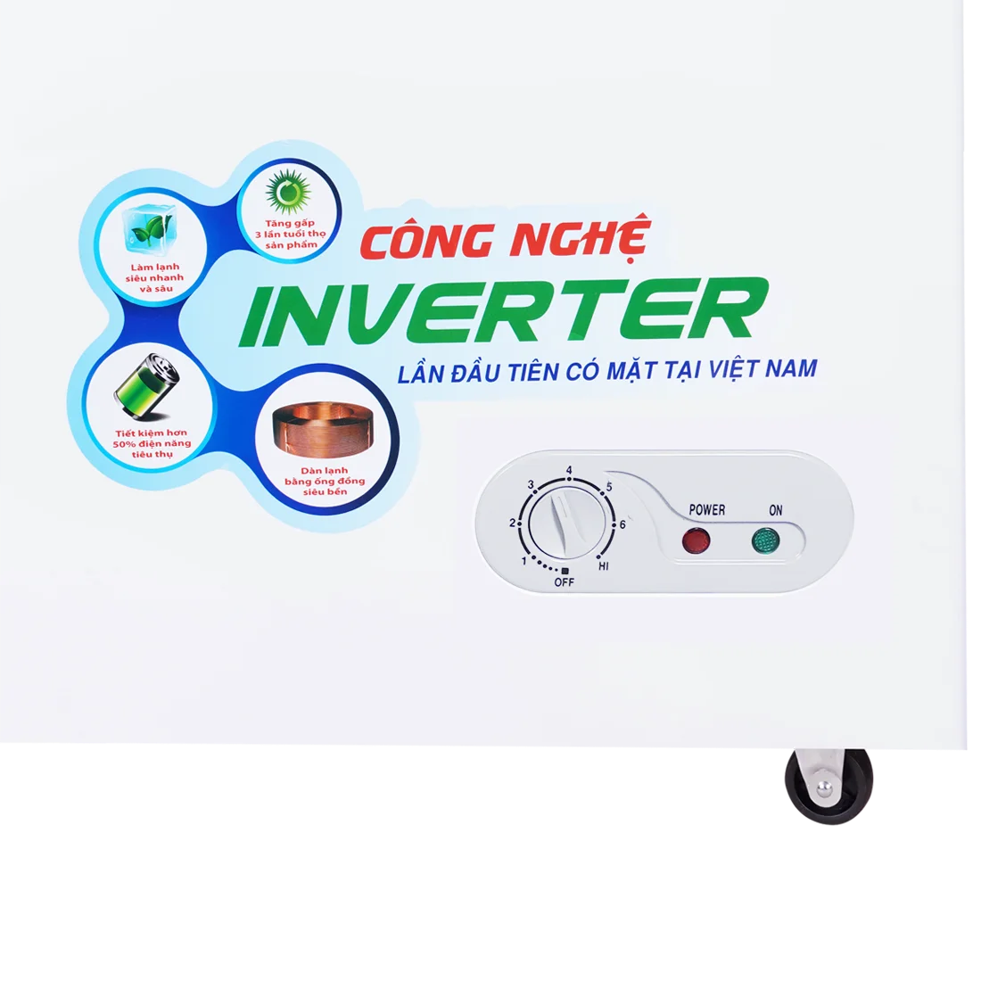 Tủ bảo quản Sanaky 560 lít VH-5699W3, Inverter