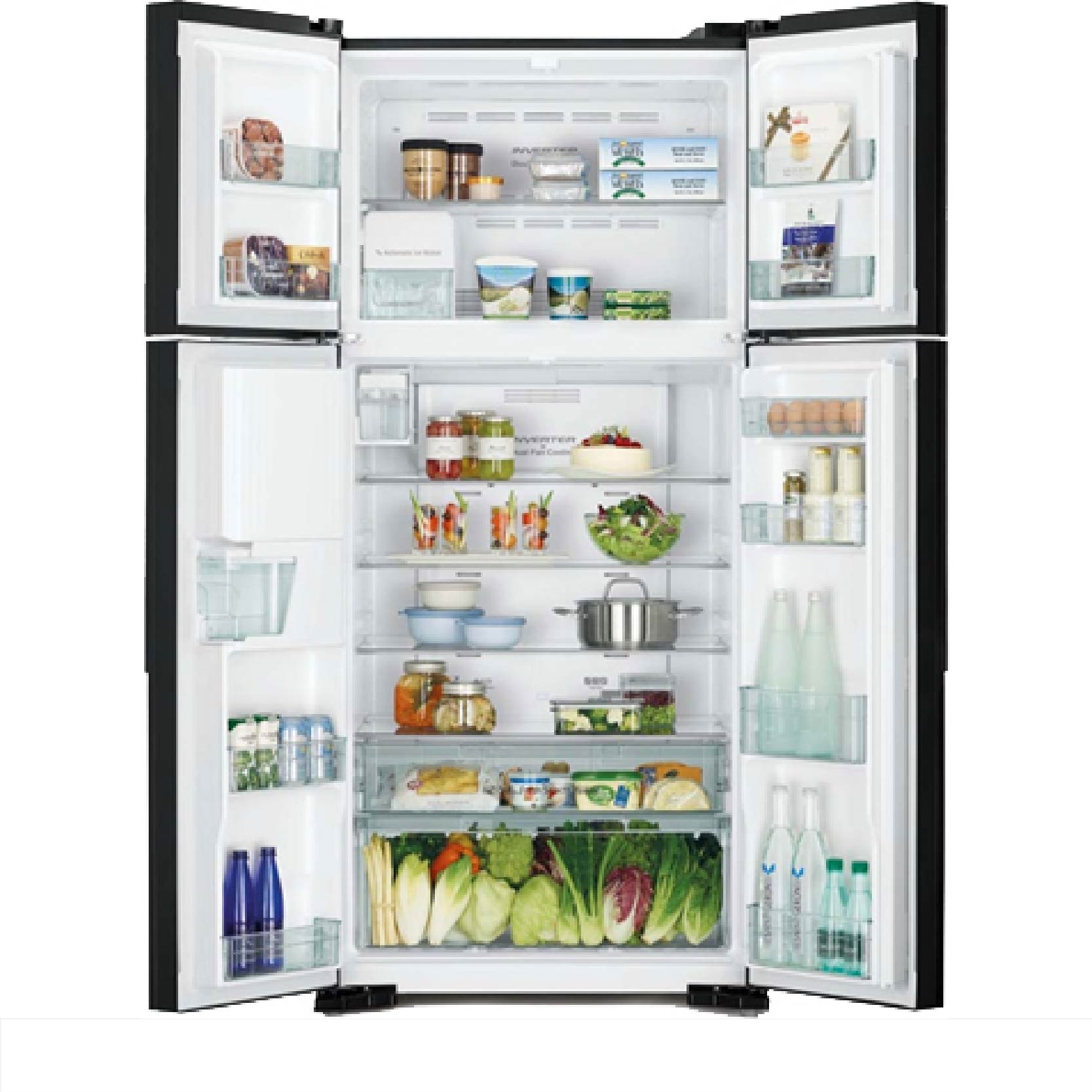 Tủ lạnh Hitachi Inverter 540 lít R-FW690PGV7(GBK)