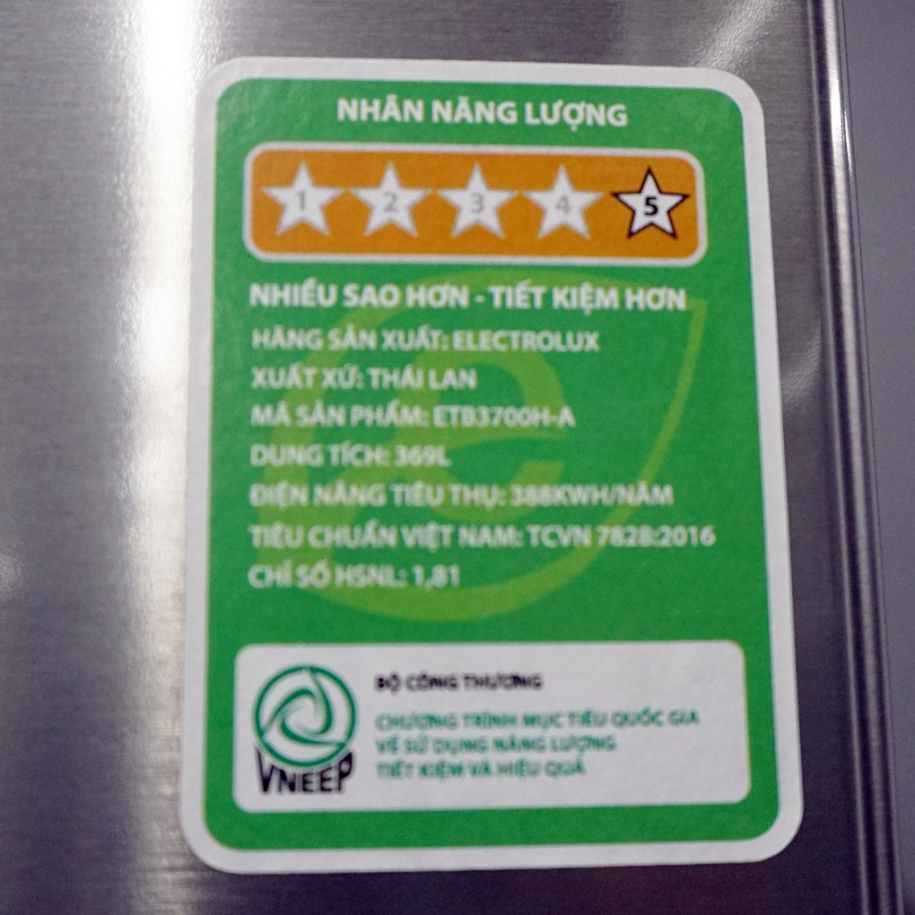 Tủ lạnh Electrolux Inverter 350 lít ETB3700H-A