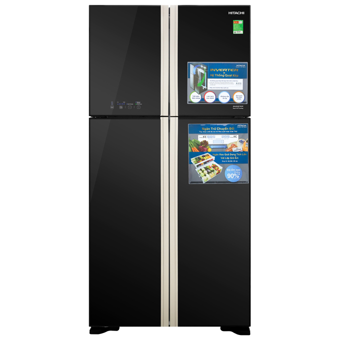 Tủ lạnh inverter 563 lít Hitachi R-FW650PGV8(GBK)