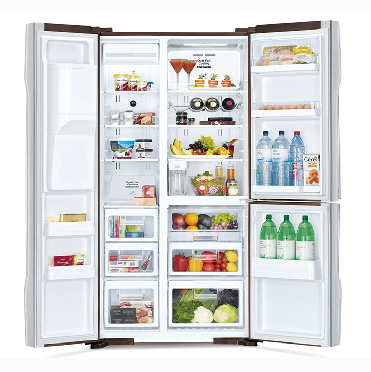 Tủ lạnh 3 cánh Hitachi inverter 600L R-FM800PGV2(GS)