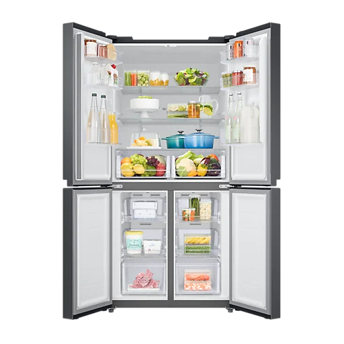 Tủ lạnh 4 cánh Samsung inverter 488 lít RF48A4000B4/SV