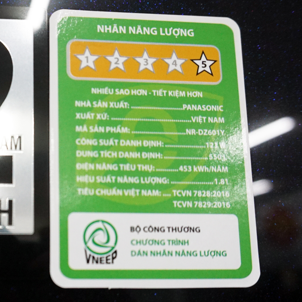 Tủ lạnh Panasonic 4 cánh inverter 550 lít NR-DZ601YGKV