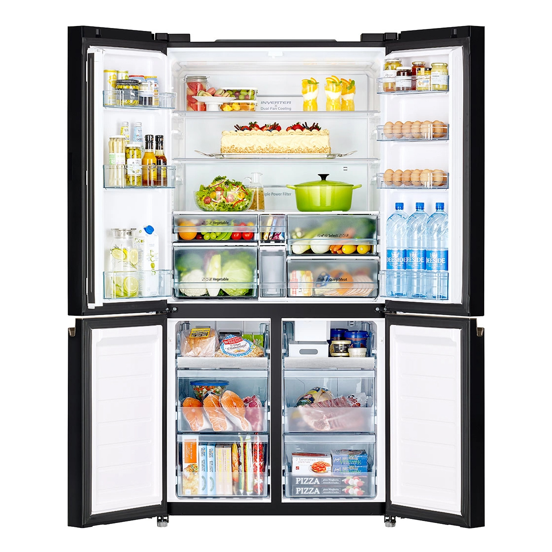 Tủ lạnh Hitachi Inverter 569L R-WB640PGV1(GMG)