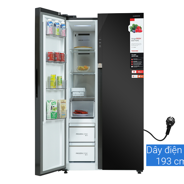 Tủ lạnh thông minh Toshiba Inverter 596L GR-RS780W1-PGV(22)-XK