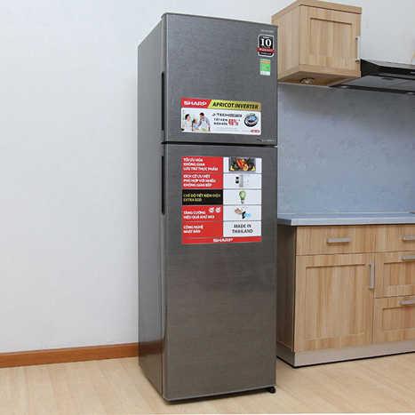 Tủ lạnh Sharp 224 lít Inverter SJ-X252AE-DS