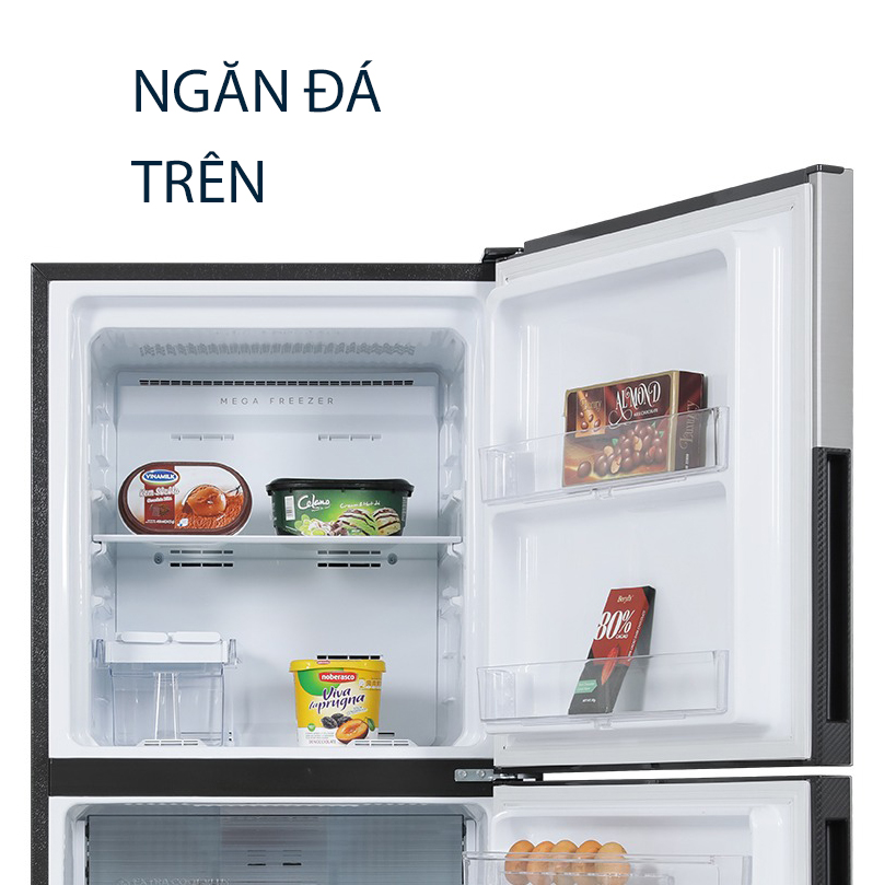 Tủ lạnh Sharp inverter 360L SJ-XP382AE-SL