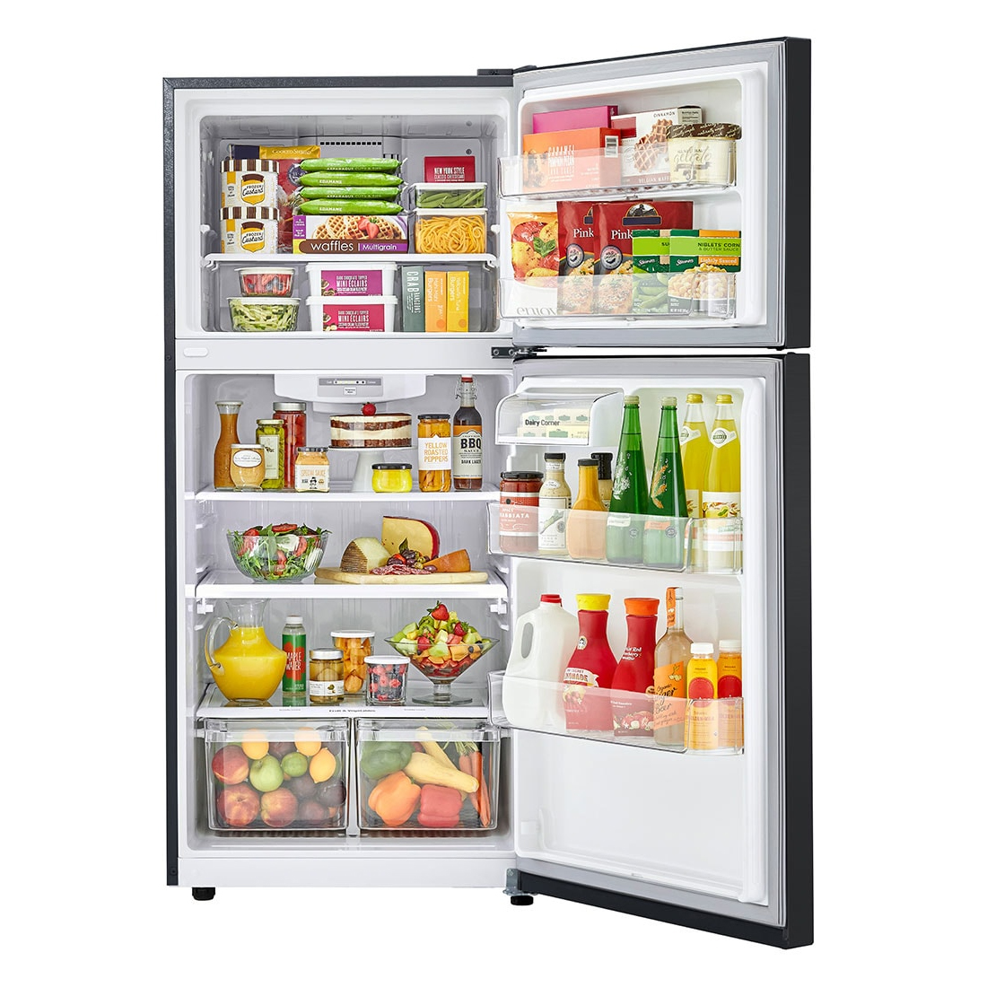 Tủ lạnh ngăn đá trên LG 572 lít Smart Inverter LTB55BLMD