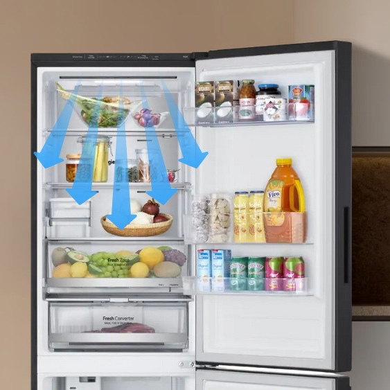 Tủ lạnh LG Inverter 335 lít LBB33BLGA