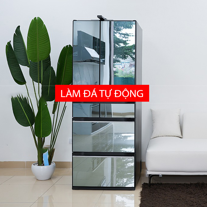 Tủ lạnh Hitachi Inverter 617 lít Multi Door R-HW620RV(X)
