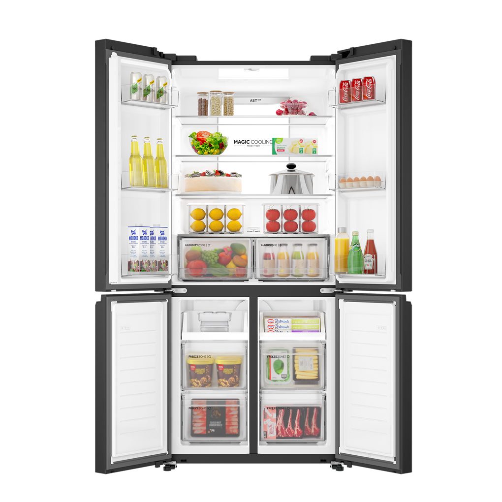 Tủ lạnh Aqua Inverter 529 lít AQR-M600XA(GB)