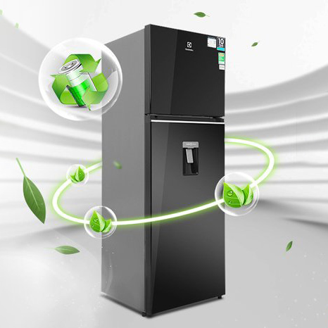 Tủ lạnh ngăn đá trên Electrolux Inverter 341 lít ETB3460L-B