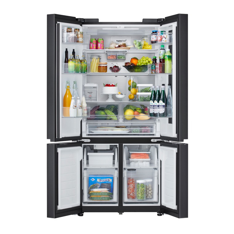 Tủ lạnh LG Inverter 617 lít Multi Door InstaView LFB61BLGAI