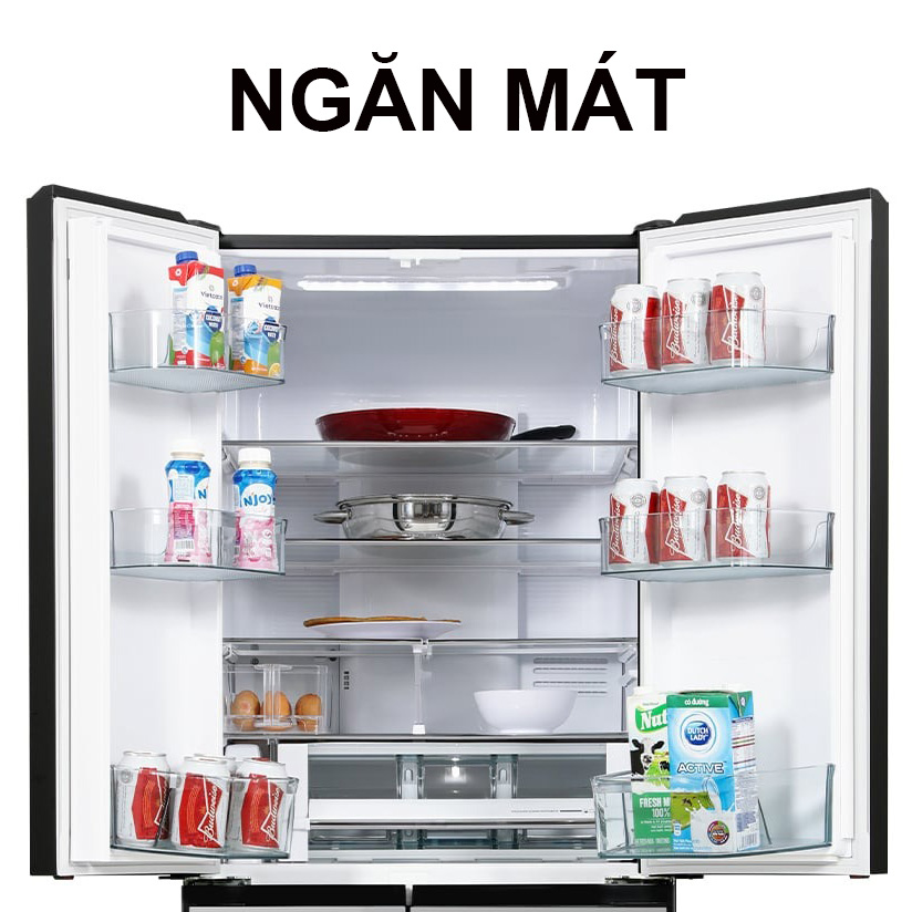 Tủ lạnh Hitachi Inverter 540 lít Multi Door R-HW540RV(X)