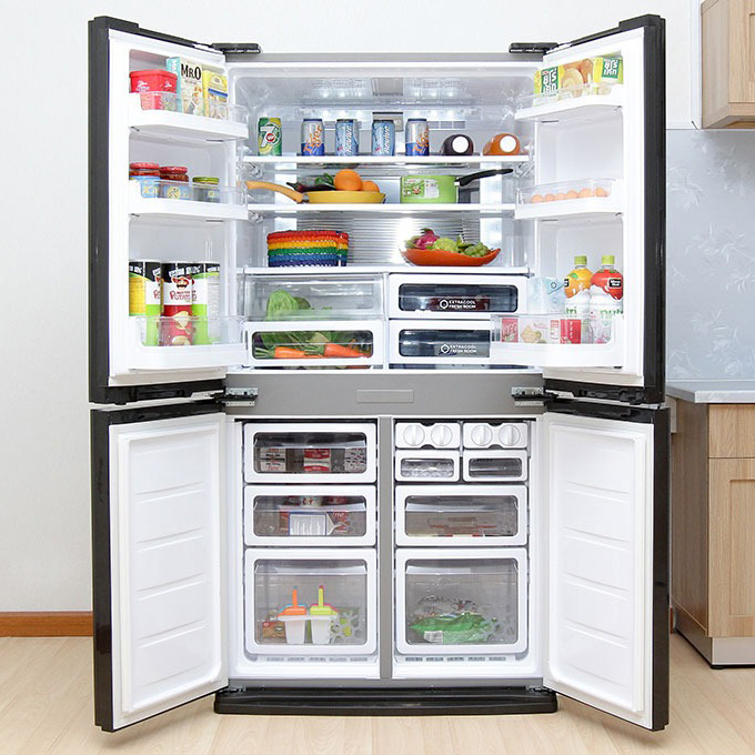 Tủ lạnh Sharp Inverter 590/525 lít SJ-FX610V-MK