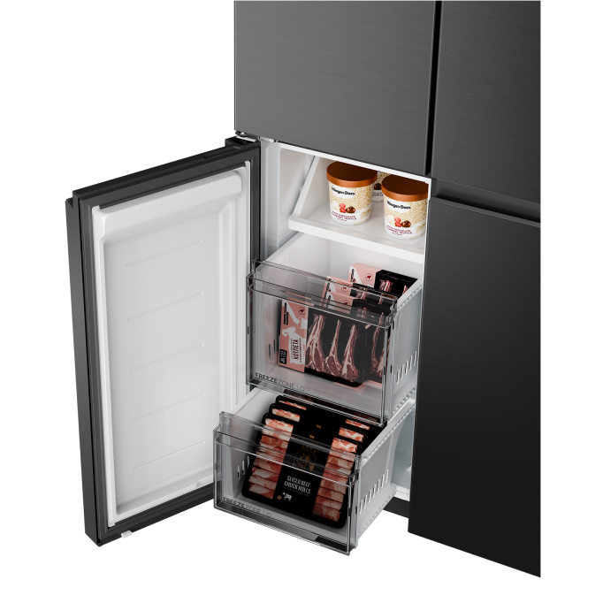 Tủ lạnh 4 cánh Aqua Inverter 506L AQR-M570XA(FS)