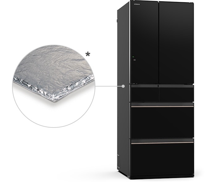 Tủ lạnh Hitachi Inverter 617 lít Multi Door R-HW620RV(X)