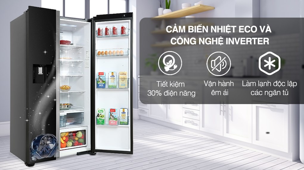 Tủ lạnh Hitachi inverter 573L R-SX800GPGV0(GBK)
