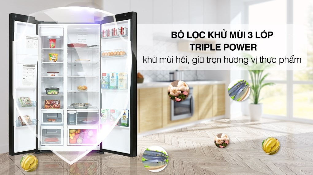 Tủ lạnh Hitachi inverter 573L R-SX800GPGV0(GBK)