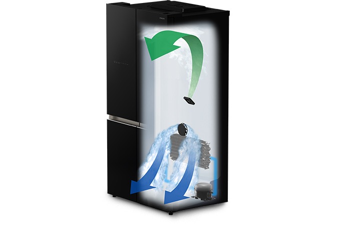 Tủ lạnh Hitachi Inverter 569L R-WB640PGV1(GCK)