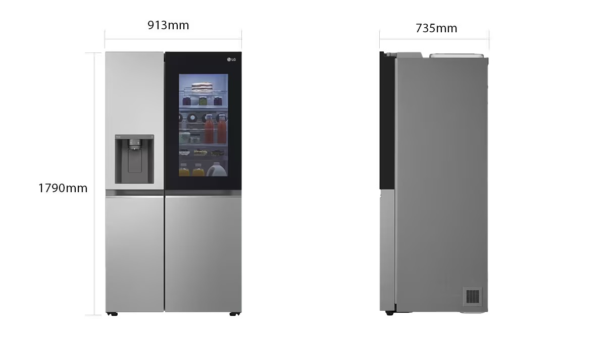 Tủ lạnh LG 635 lít Side By Side InstaView GR-G257SV